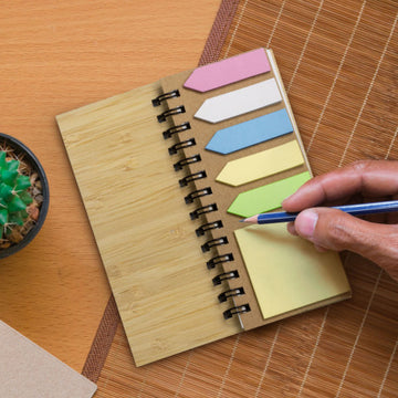 Bamboo Sticky Note Wallet - 121728-4